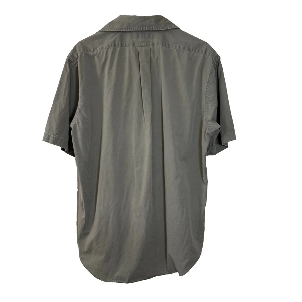 Polo Ralph Lauren Blake Vintage Cotton Twill Button-Down Shirt Medium Guatemala